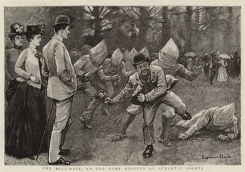 The Bell-Race, an Old Game revived at Athletic Sports